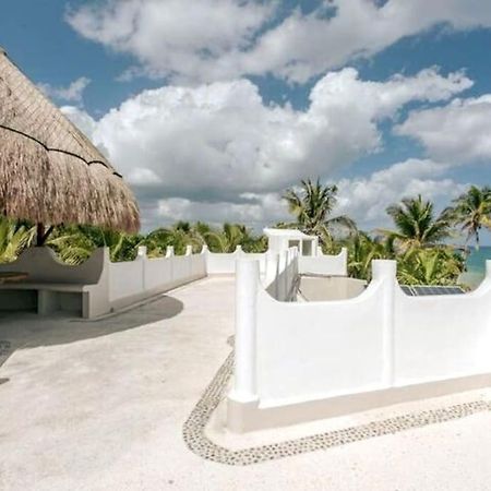 Luxury 5-Br Beachfront Home In Tulum Casa Sofia Gato Kültér fotó