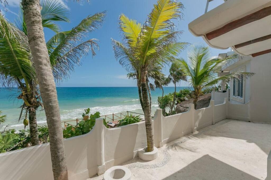 Luxury 5-Br Beachfront Home In Tulum Casa Sofia Gato Kültér fotó