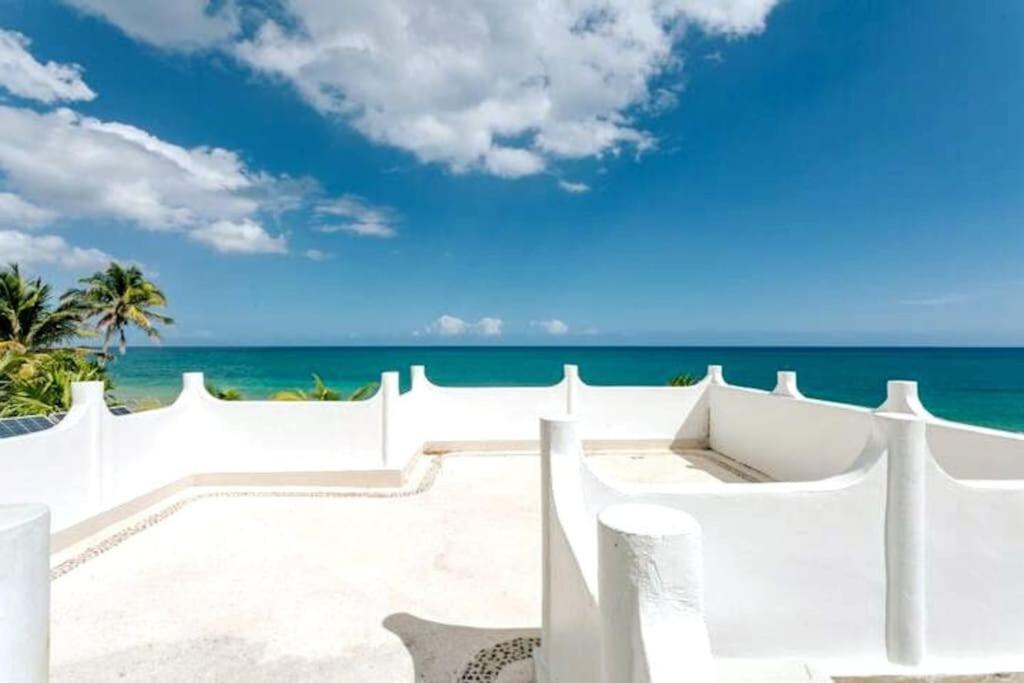 Luxury 5-Br Beachfront Home In Tulum Casa Sofia Gato Kültér fotó